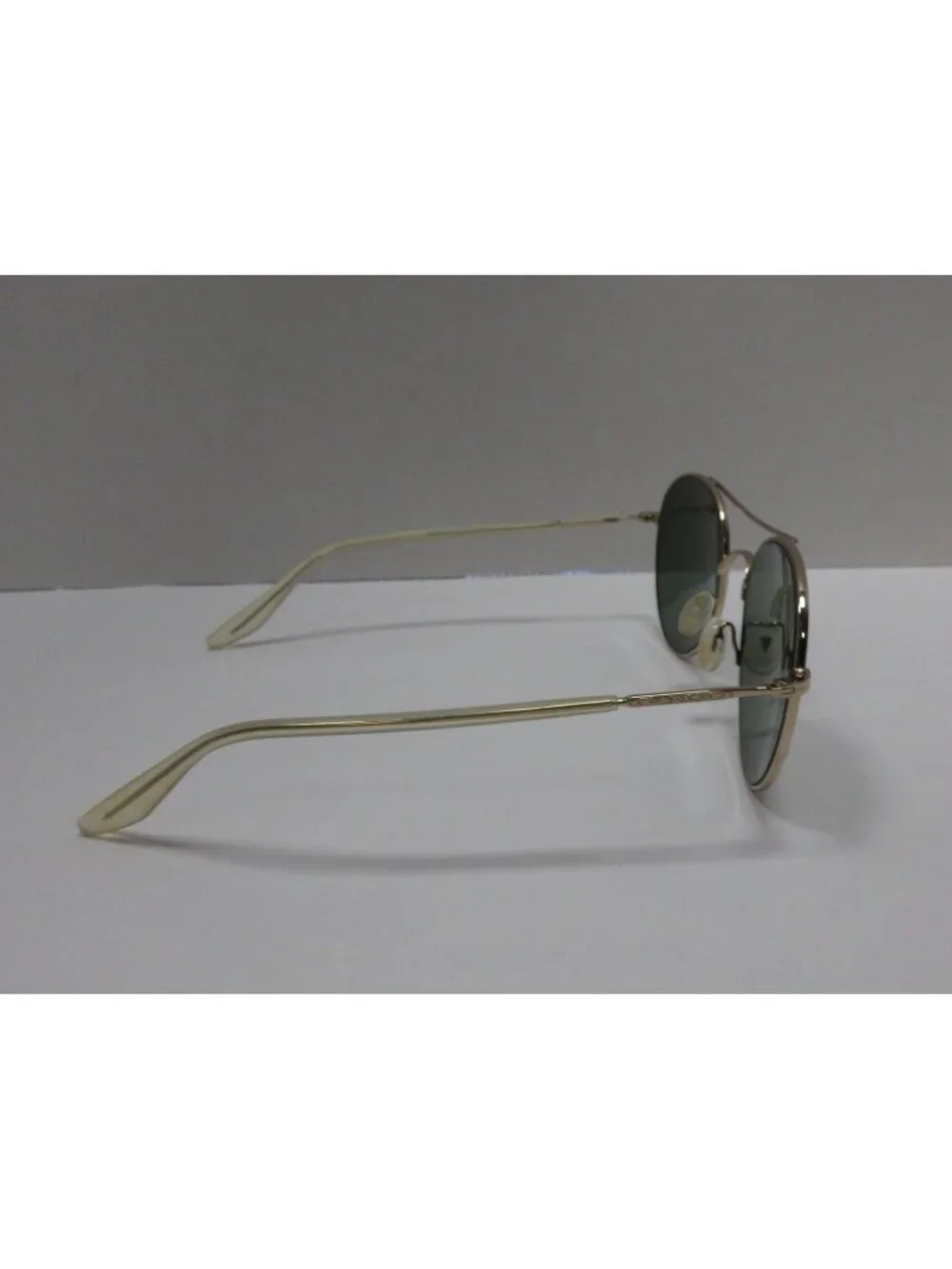 Barton Perreira Sunglasses Green Aviator Rounded Dalziel 50-22-145 NEW